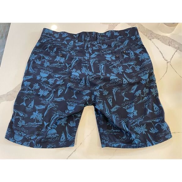 TRUNKS Multi-Functional Board Shorts Navy Blue Men’s Sz 38 - Picture 2 of 7